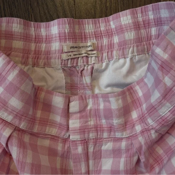 Pink Checkered Pants - Picture 3 of 3